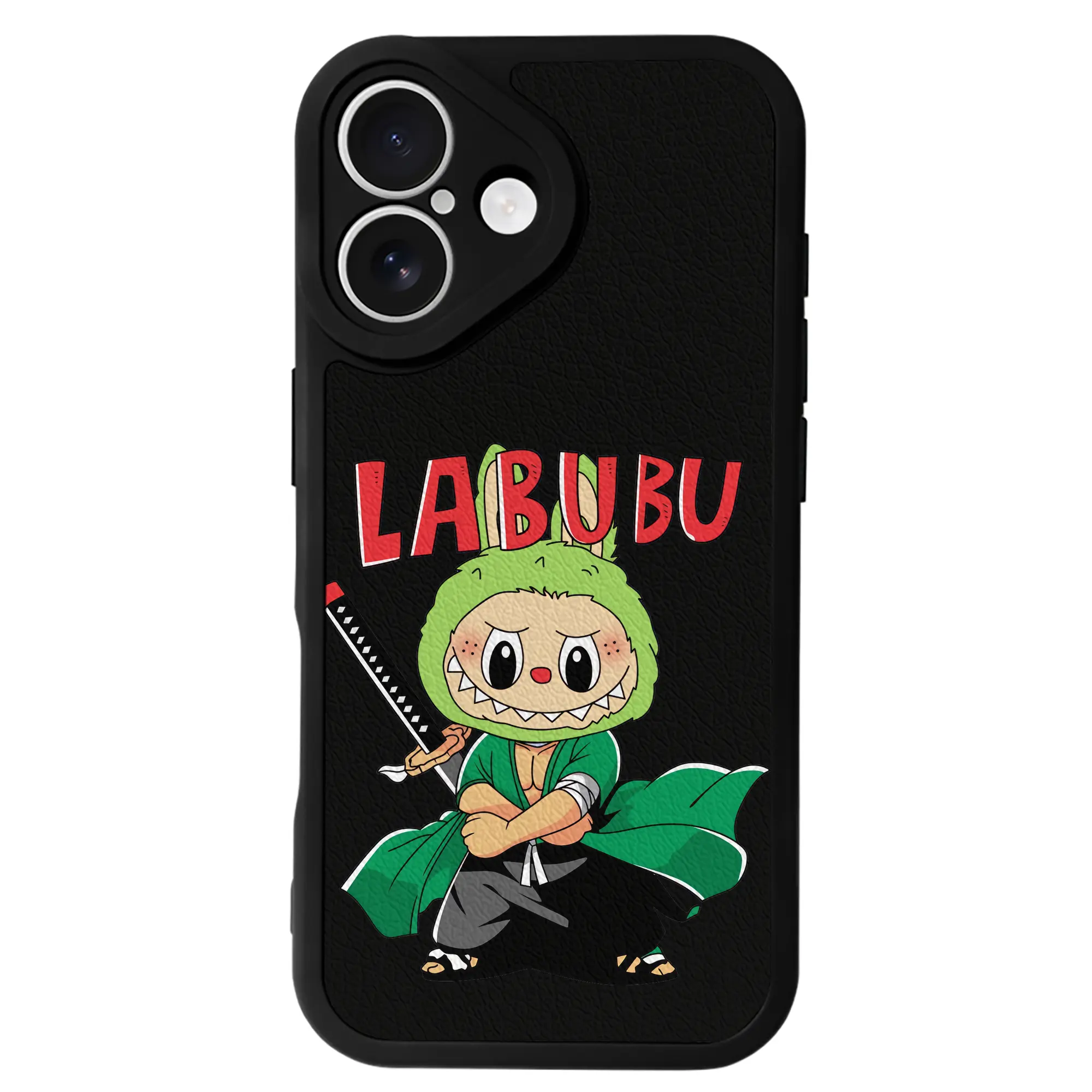 ラブブ グッズ ジモモ - IPhone 16シリーズ対応 ・ シリコンスマホケース ・ レザー調 ・ 高精度フィット ・ 耐衝撃 ・ ワイヤレス充電対応 ・ 精密カット